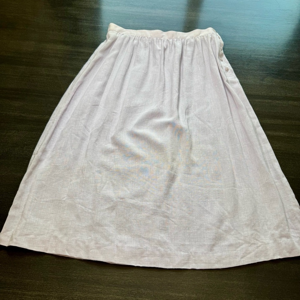 Vintage Prophecy A-Line Skirt | Size 14 | Purple Knee Length 90s Minimalist
